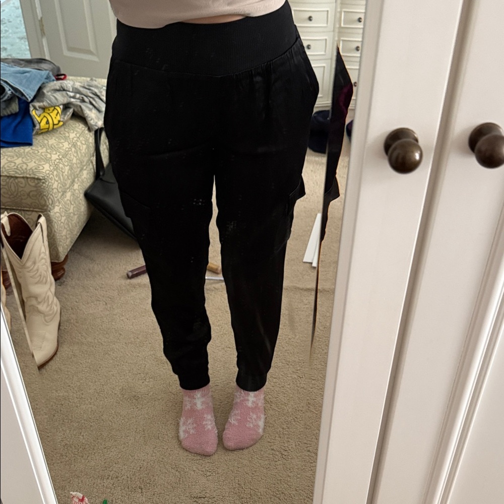 Fate Black Jogger Pants